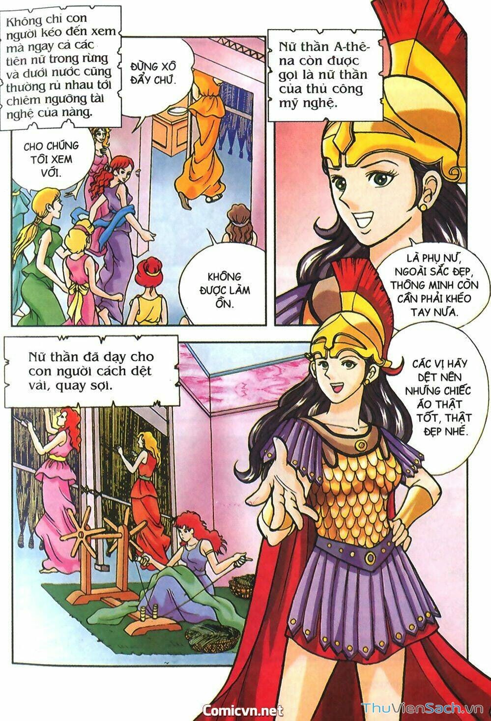 Truyện Tranh Thần Thoại Hy Lạp - Nguồn Gốc Các Vị Thần trang 3