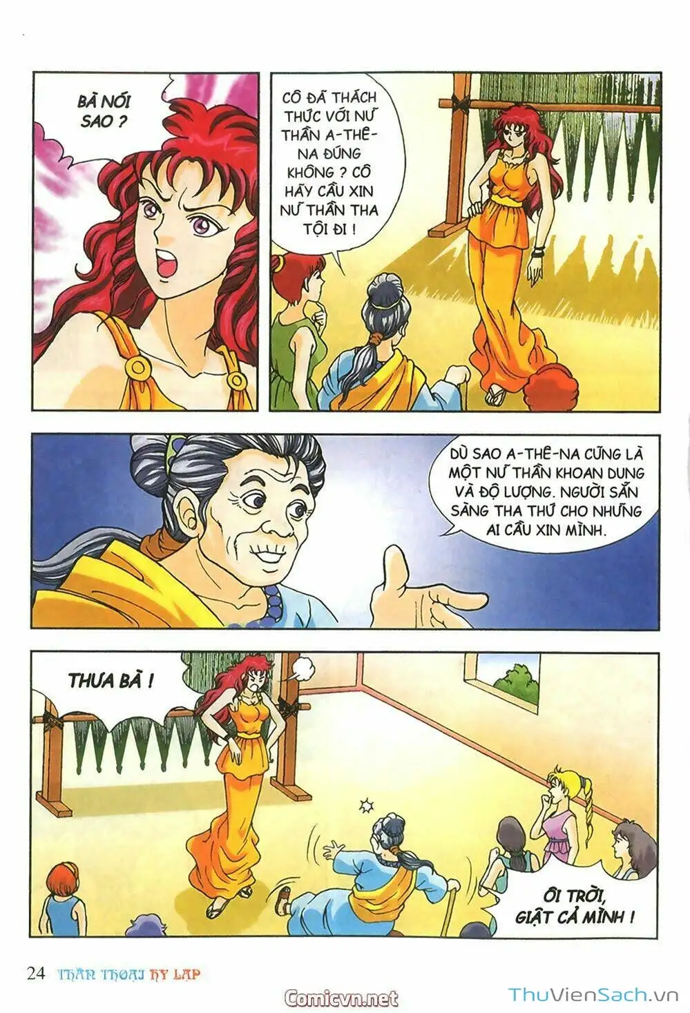 Truyện Tranh Thần Thoại Hy Lạp - Nguồn Gốc Các Vị Thần trang 3