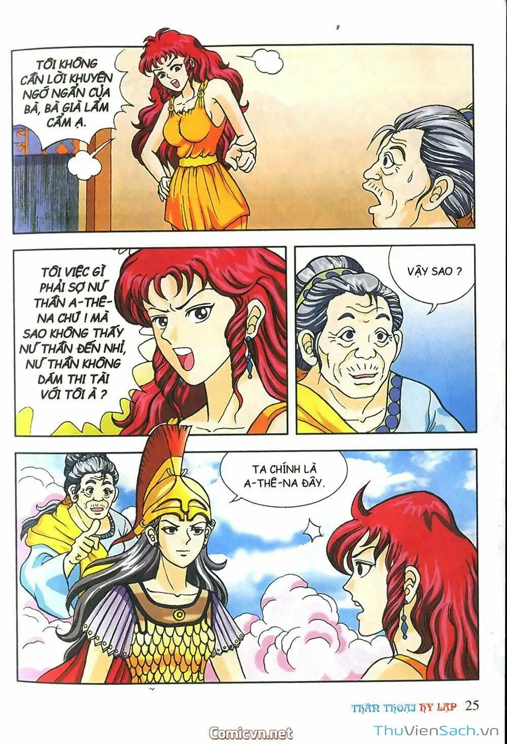 Truyện Tranh Thần Thoại Hy Lạp - Nguồn Gốc Các Vị Thần trang 3