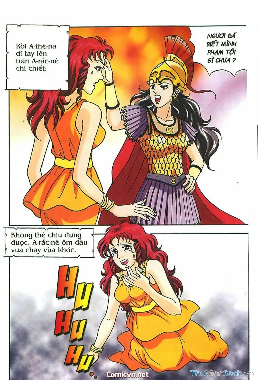 Truyện Tranh Thần Thoại Hy Lạp - Nguồn Gốc Các Vị Thần trang 3