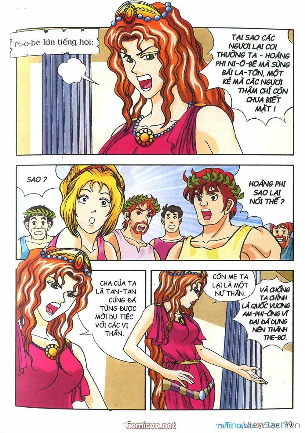 Truyện Tranh Thần Thoại Hy Lạp - Nguồn Gốc Các Vị Thần trang 3