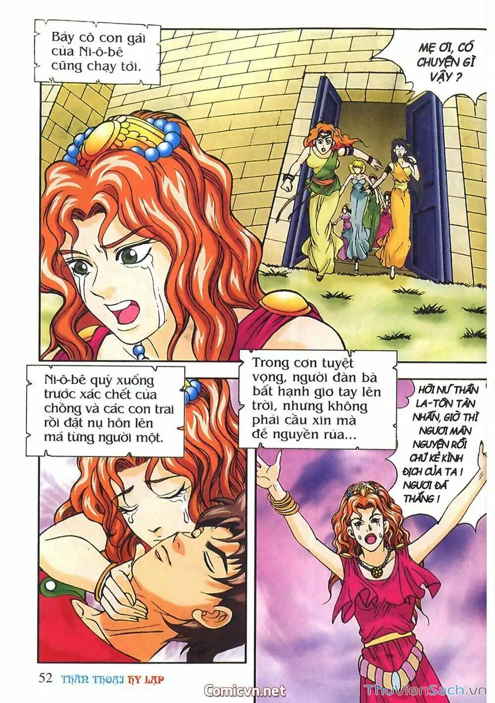 Truyện Tranh Thần Thoại Hy Lạp - Nguồn Gốc Các Vị Thần trang 3