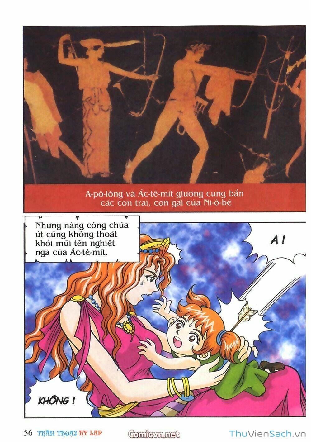 Truyện Tranh Thần Thoại Hy Lạp - Nguồn Gốc Các Vị Thần trang 3