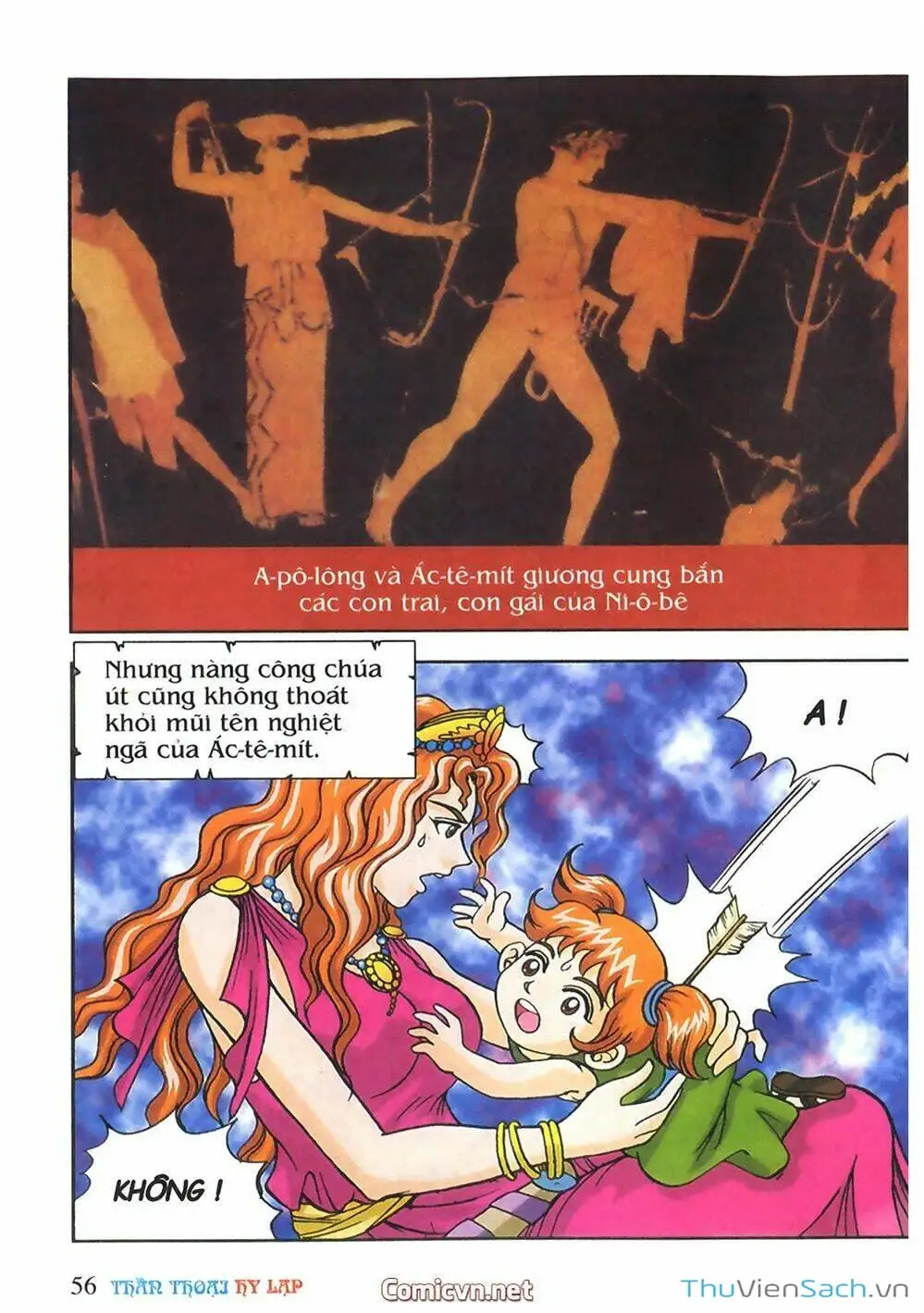 Truyện Tranh Thần Thoại Hy Lạp - Nguồn Gốc Các Vị Thần trang 3