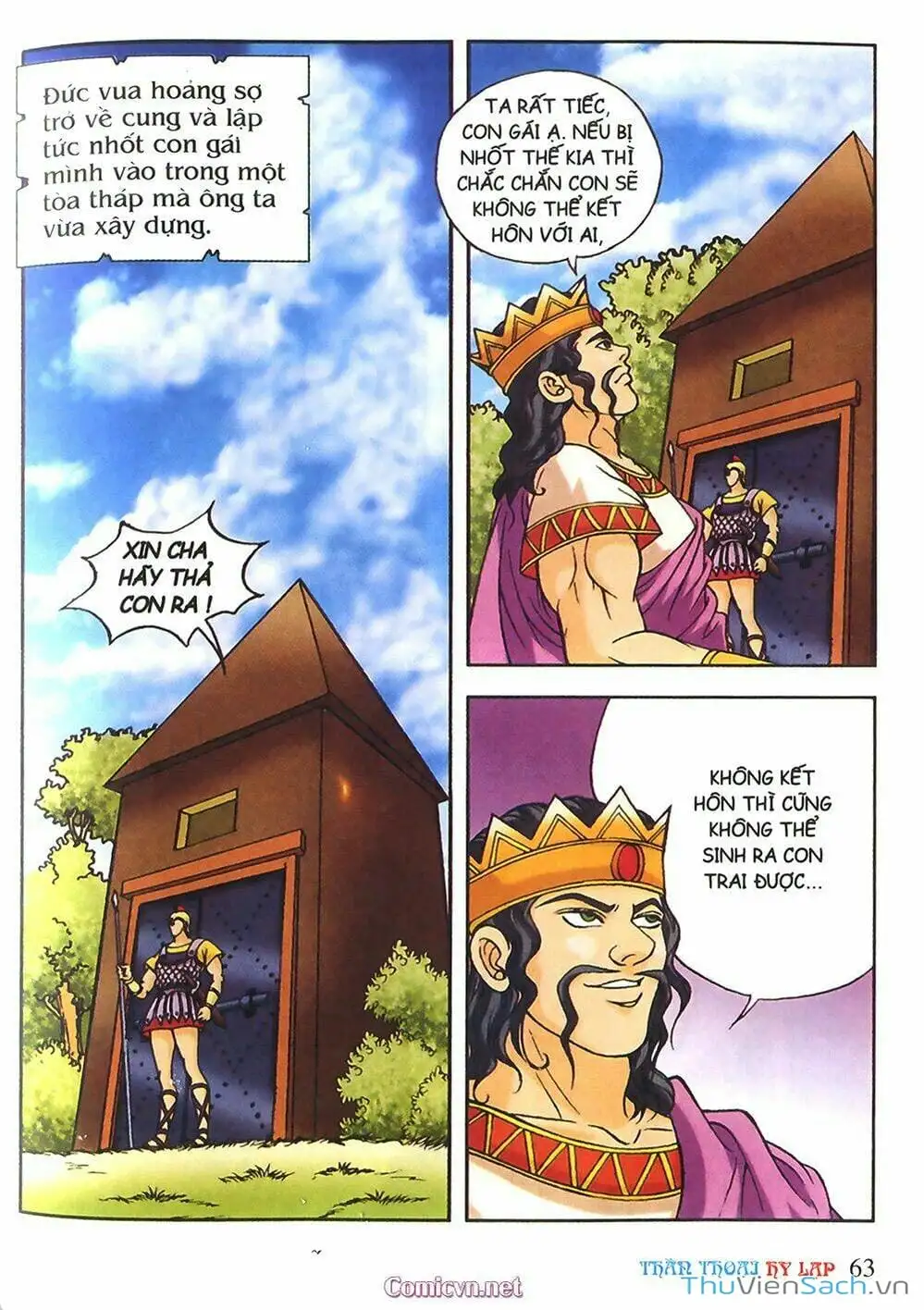 Truyện Tranh Thần Thoại Hy Lạp - Nguồn Gốc Các Vị Thần trang 3