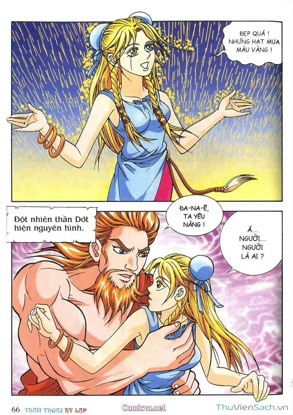 Truyện Tranh Thần Thoại Hy Lạp - Nguồn Gốc Các Vị Thần trang 3