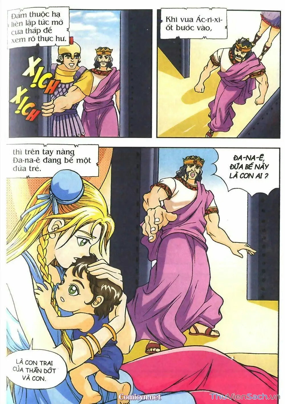 Truyện Tranh Thần Thoại Hy Lạp - Nguồn Gốc Các Vị Thần trang 3