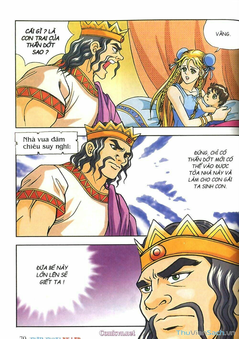 Truyện Tranh Thần Thoại Hy Lạp - Nguồn Gốc Các Vị Thần trang 3