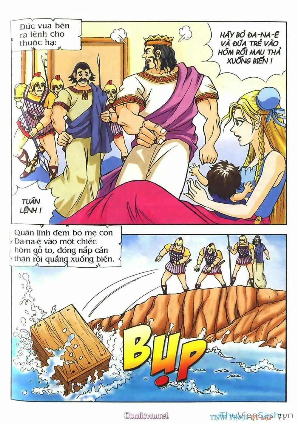 Truyện Tranh Thần Thoại Hy Lạp - Nguồn Gốc Các Vị Thần trang 3