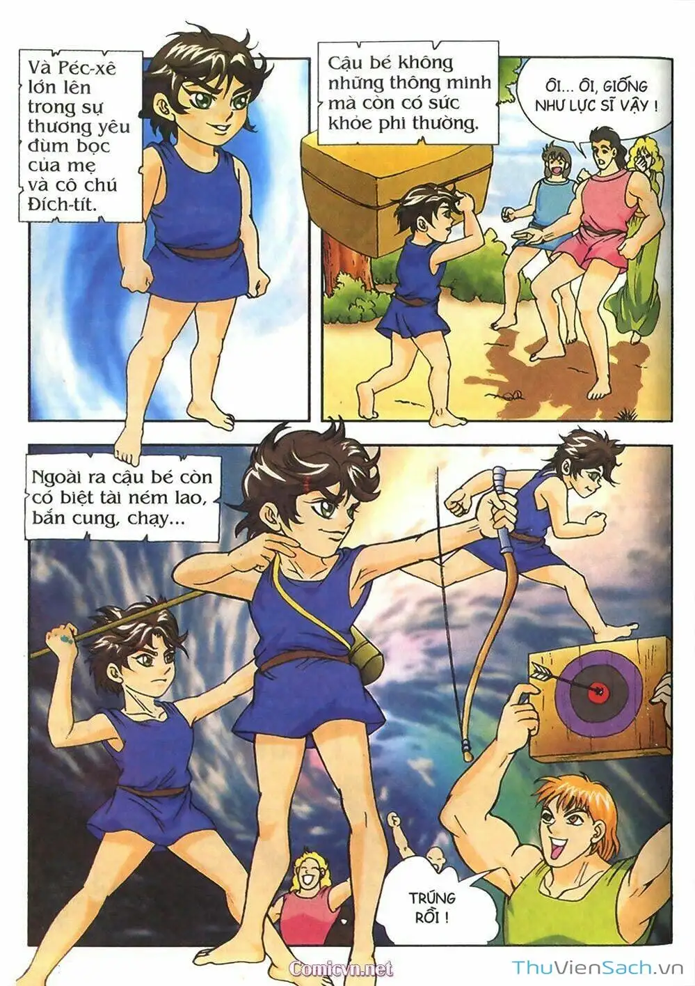 Truyện Tranh Thần Thoại Hy Lạp - Nguồn Gốc Các Vị Thần trang 3