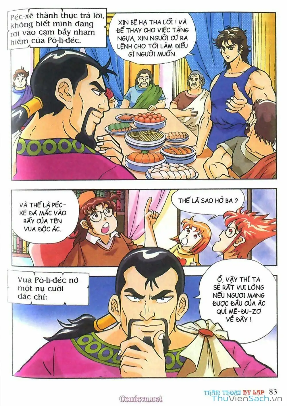 Truyện Tranh Thần Thoại Hy Lạp - Nguồn Gốc Các Vị Thần trang 3