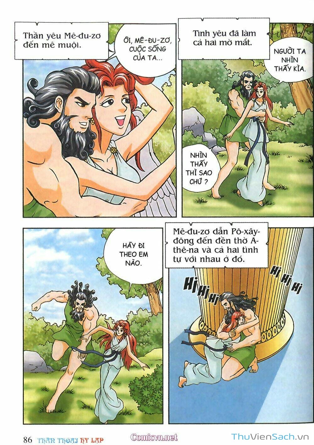 Truyện Tranh Thần Thoại Hy Lạp - Nguồn Gốc Các Vị Thần trang 3
