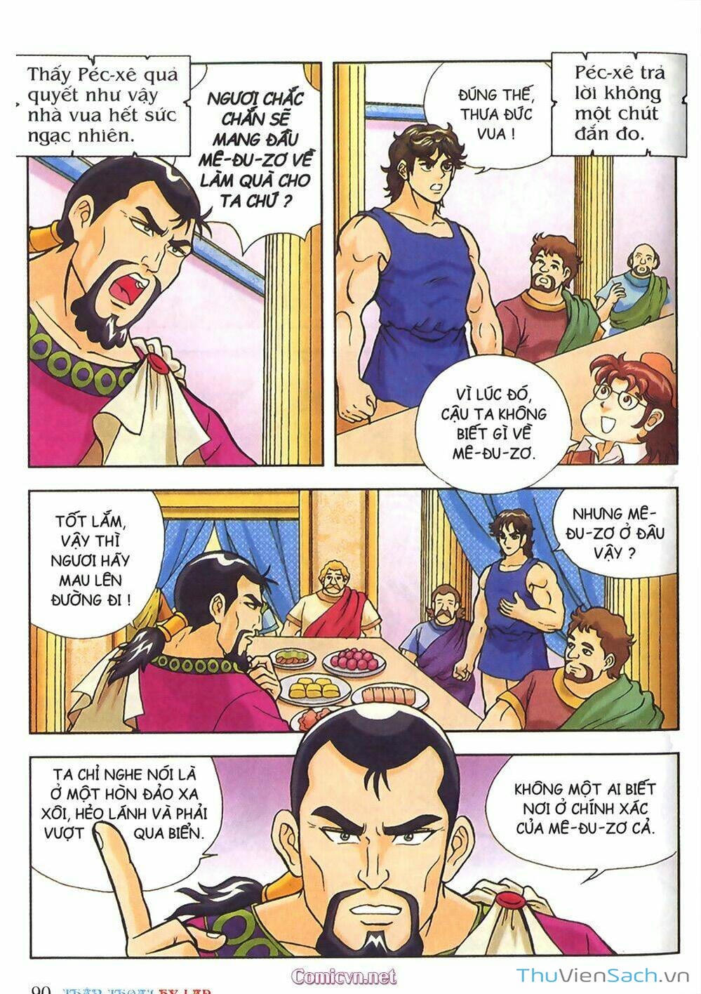 Truyện Tranh Thần Thoại Hy Lạp - Nguồn Gốc Các Vị Thần trang 3