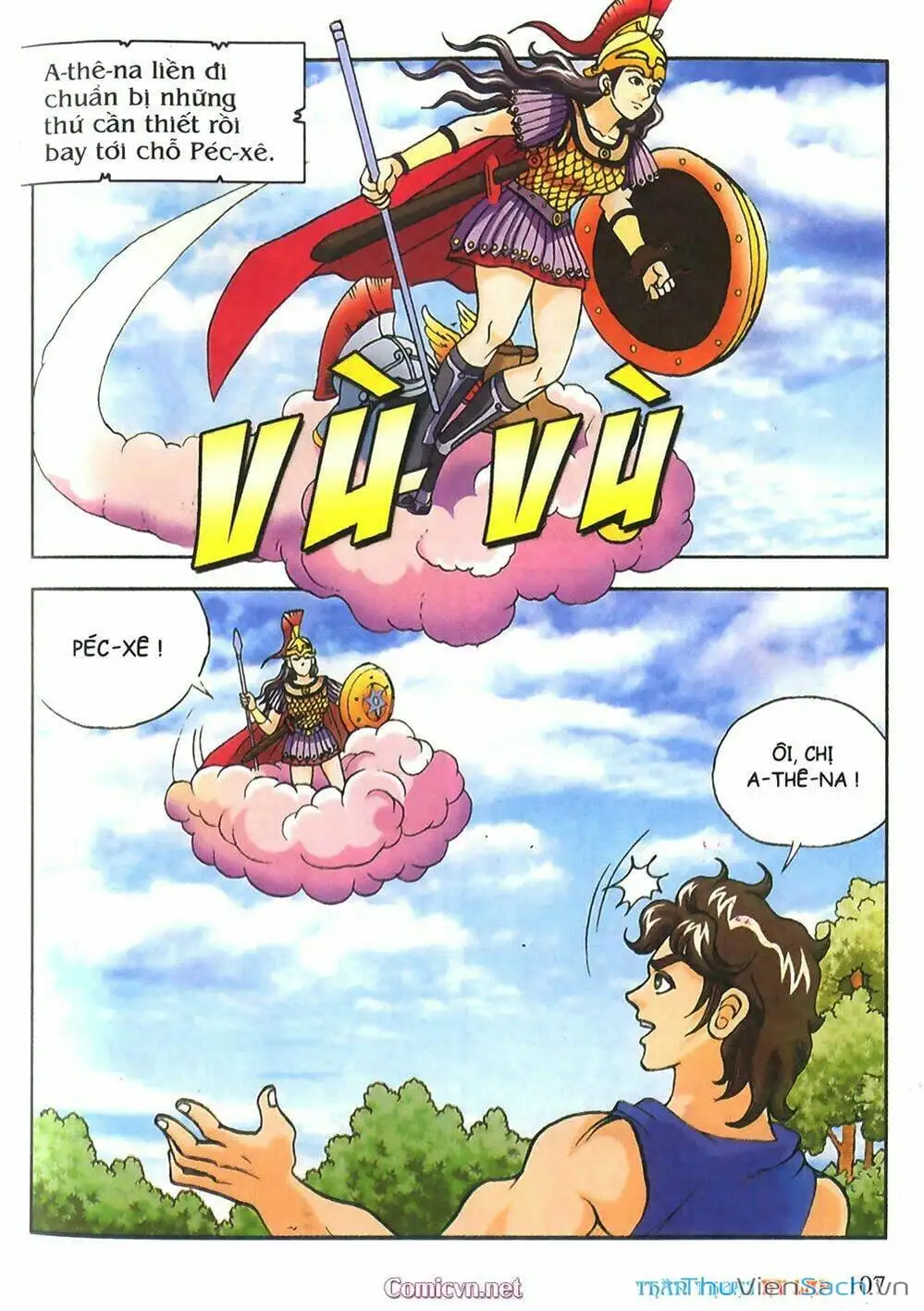 Truyện Tranh Thần Thoại Hy Lạp - Nguồn Gốc Các Vị Thần trang 3