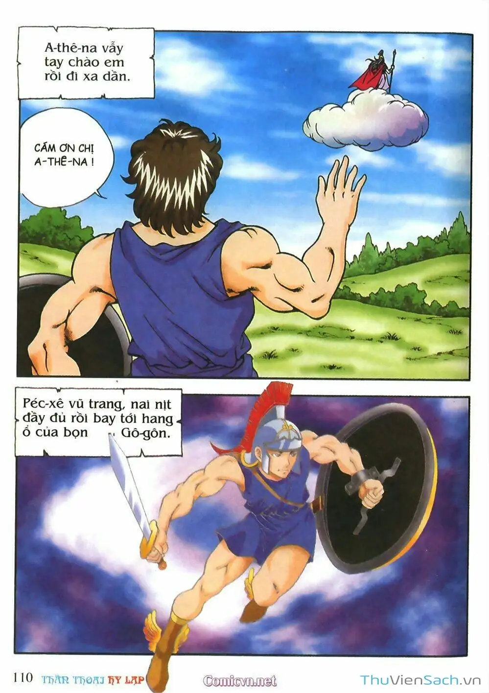 Truyện Tranh Thần Thoại Hy Lạp - Nguồn Gốc Các Vị Thần trang 3