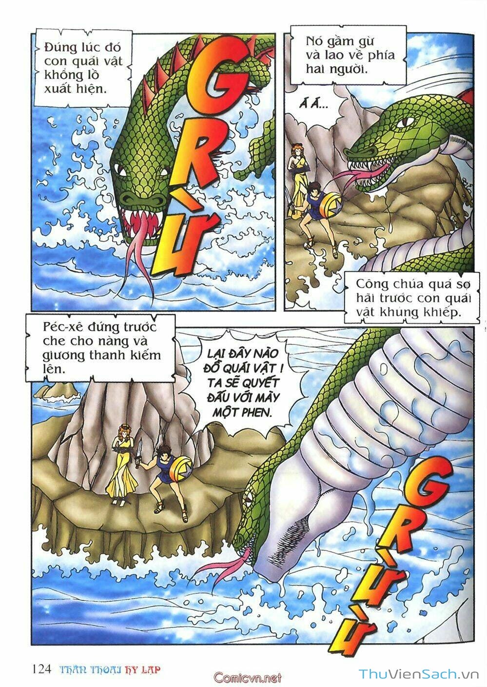 Truyện Tranh Thần Thoại Hy Lạp - Nguồn Gốc Các Vị Thần trang 3