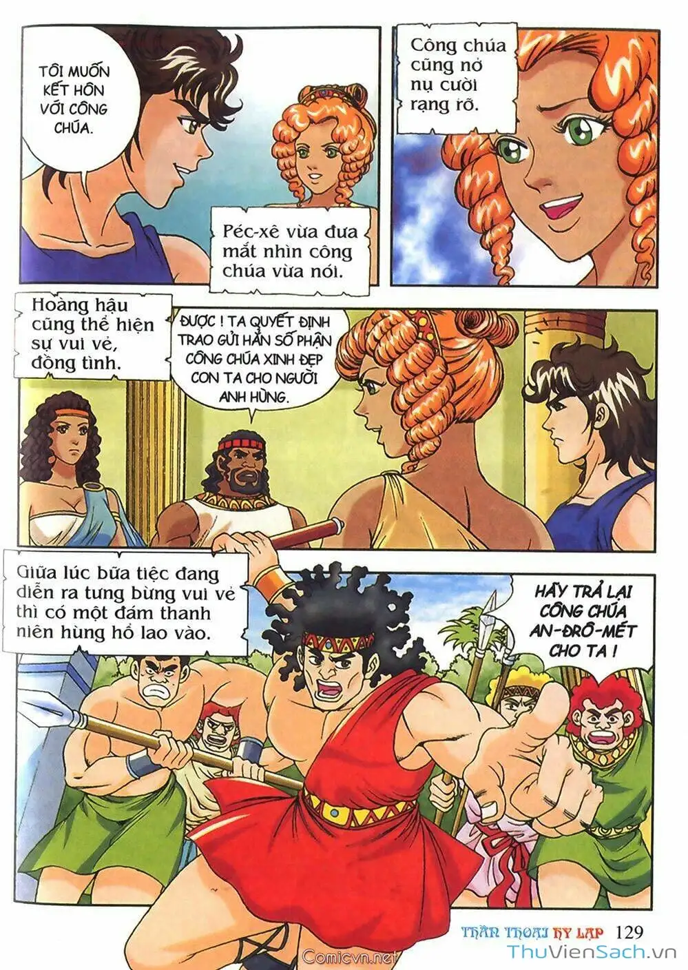 Truyện Tranh Thần Thoại Hy Lạp - Nguồn Gốc Các Vị Thần trang 3