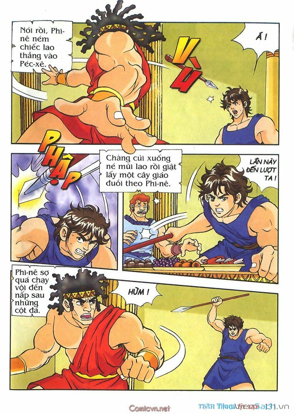 Truyện Tranh Thần Thoại Hy Lạp - Nguồn Gốc Các Vị Thần trang 3