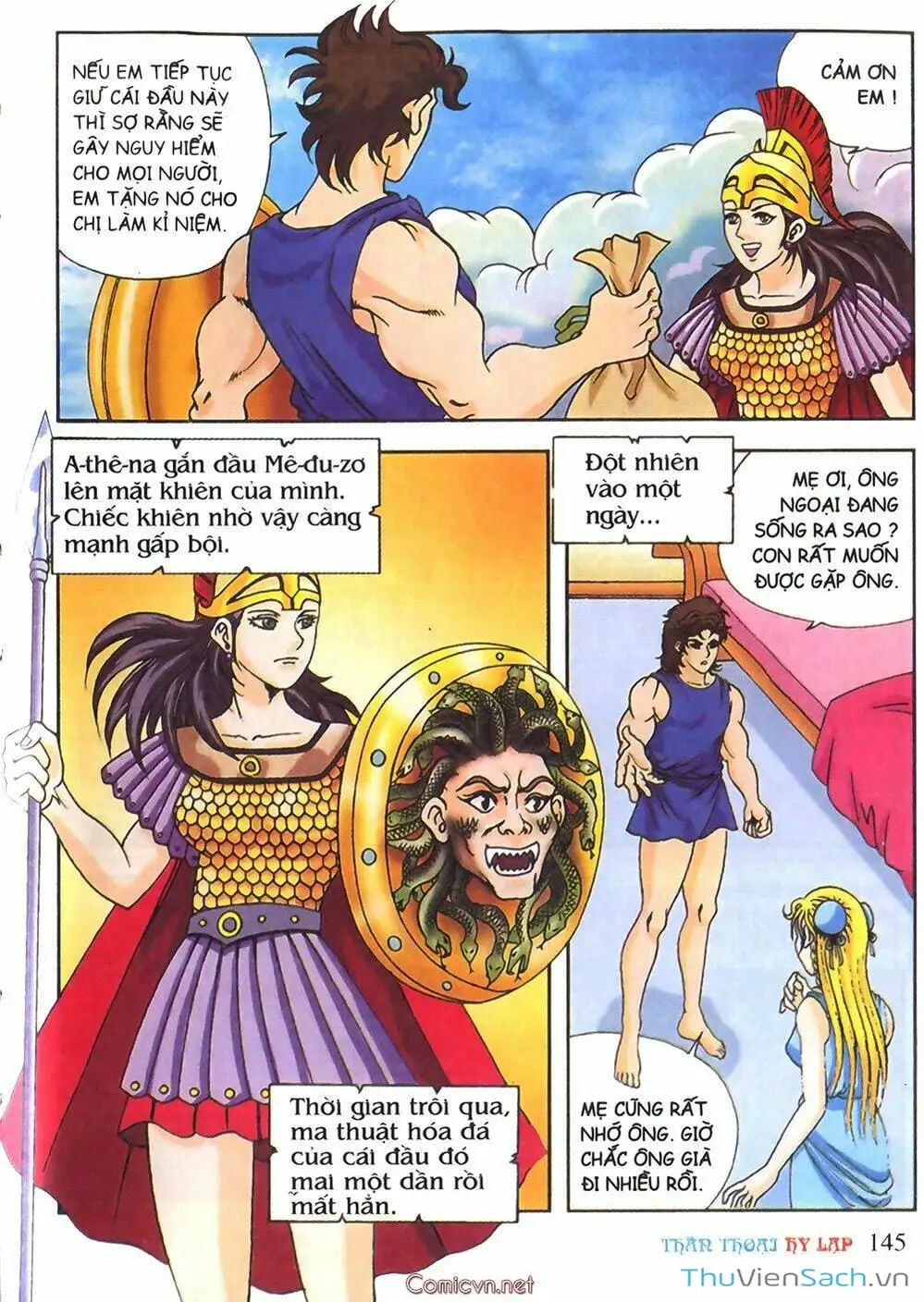 Truyện Tranh Thần Thoại Hy Lạp - Nguồn Gốc Các Vị Thần trang 3