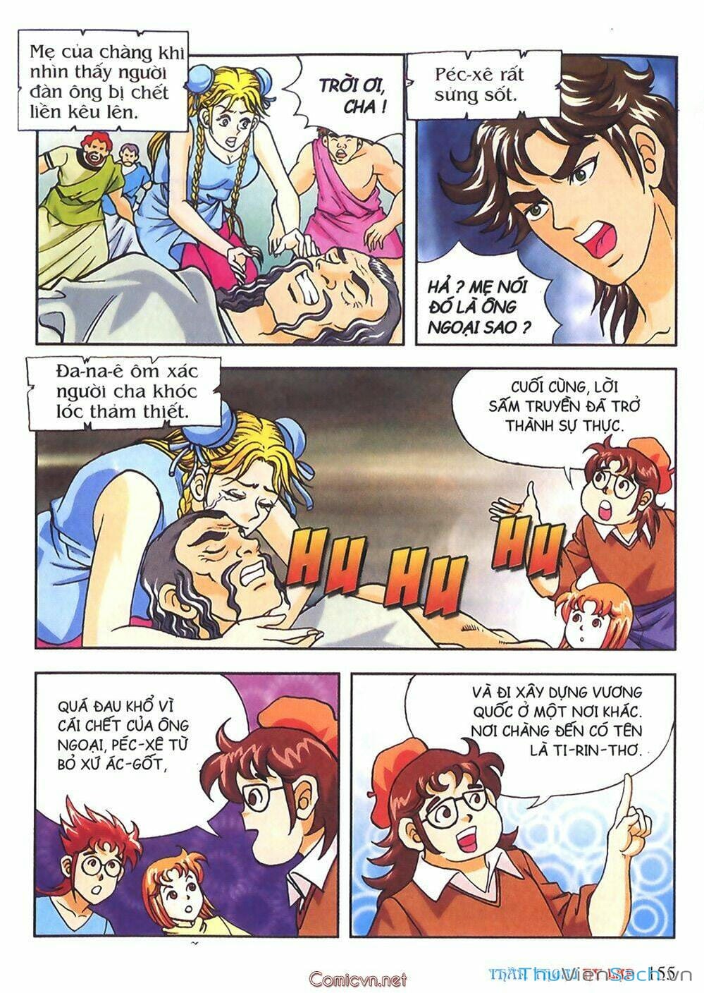 Truyện Tranh Thần Thoại Hy Lạp - Nguồn Gốc Các Vị Thần trang 3