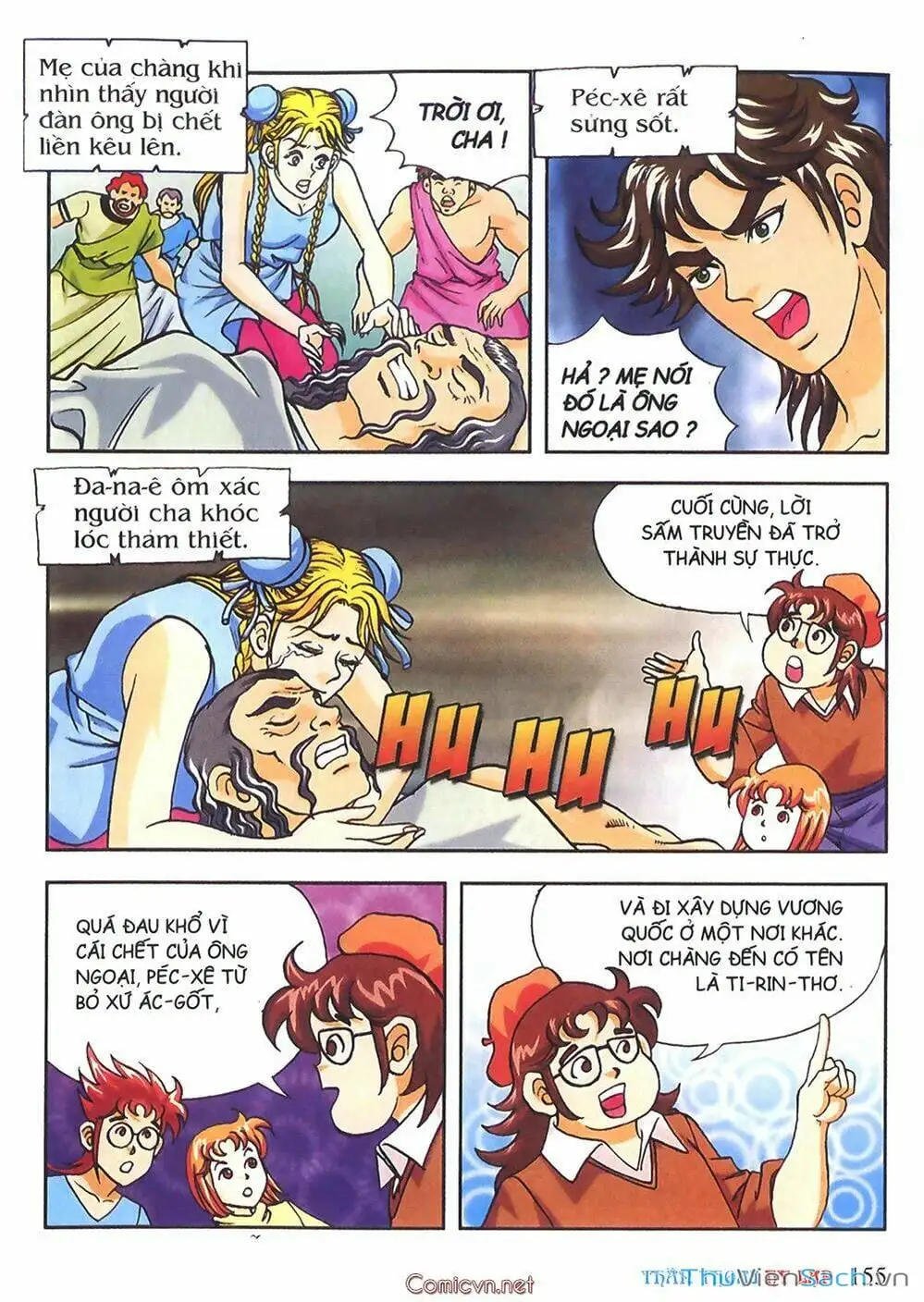 Truyện Tranh Thần Thoại Hy Lạp - Nguồn Gốc Các Vị Thần trang 3