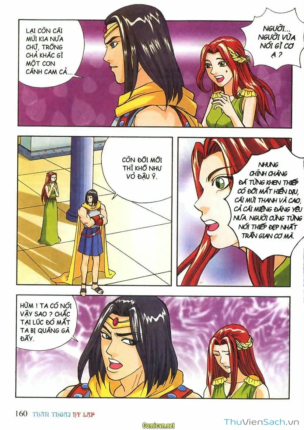 Truyện Tranh Thần Thoại Hy Lạp - Nguồn Gốc Các Vị Thần trang 3