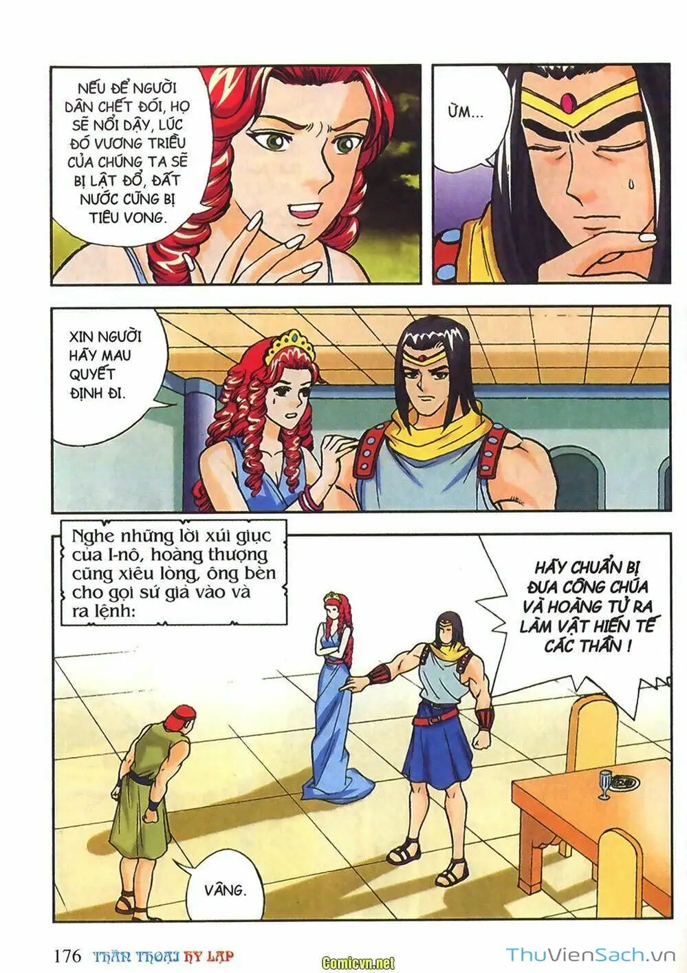 Truyện Tranh Thần Thoại Hy Lạp - Nguồn Gốc Các Vị Thần trang 3