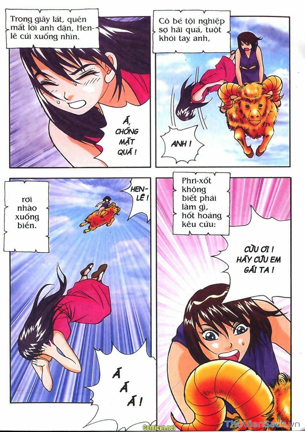 Truyện Tranh Thần Thoại Hy Lạp - Nguồn Gốc Các Vị Thần trang 3