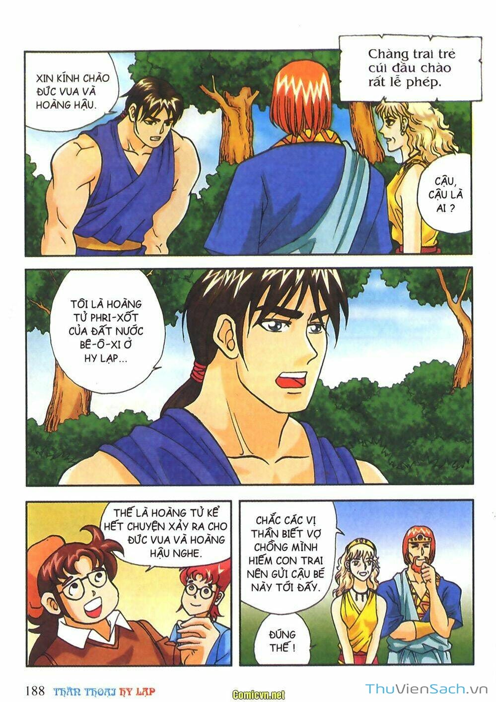 Truyện Tranh Thần Thoại Hy Lạp - Nguồn Gốc Các Vị Thần trang 3