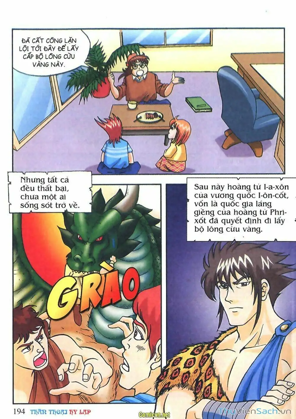 Truyện Tranh Thần Thoại Hy Lạp - Nguồn Gốc Các Vị Thần trang 3