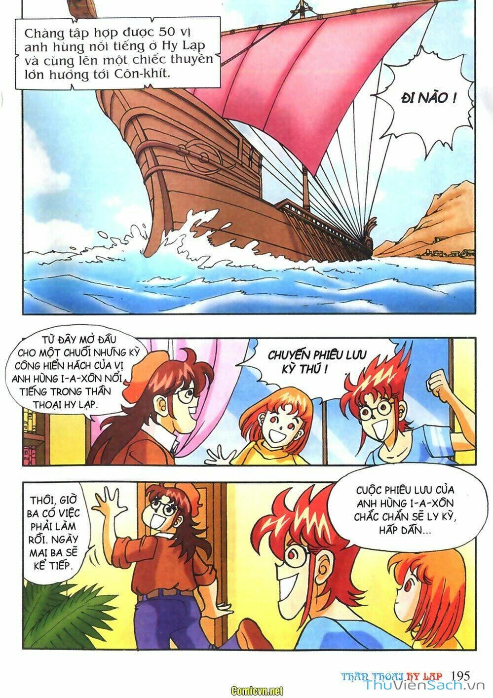 Truyện Tranh Thần Thoại Hy Lạp - Nguồn Gốc Các Vị Thần trang 3