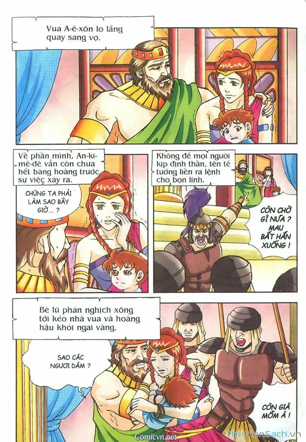 Truyện Tranh Thần Thoại Hy Lạp - Nguồn Gốc Các Vị Thần trang 3