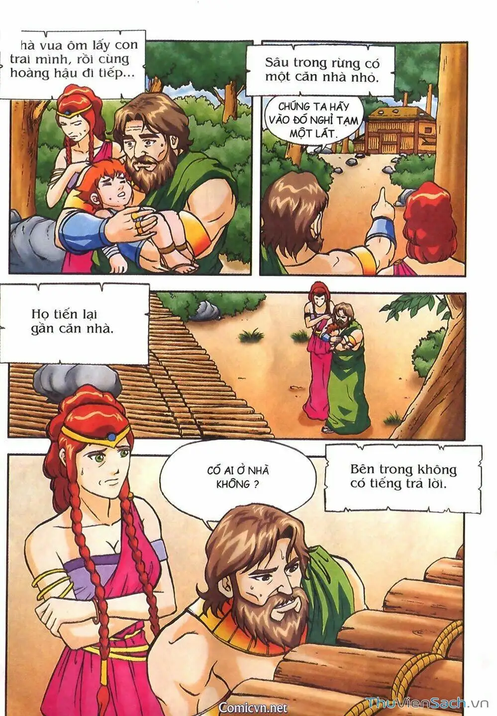 Truyện Tranh Thần Thoại Hy Lạp - Nguồn Gốc Các Vị Thần trang 3