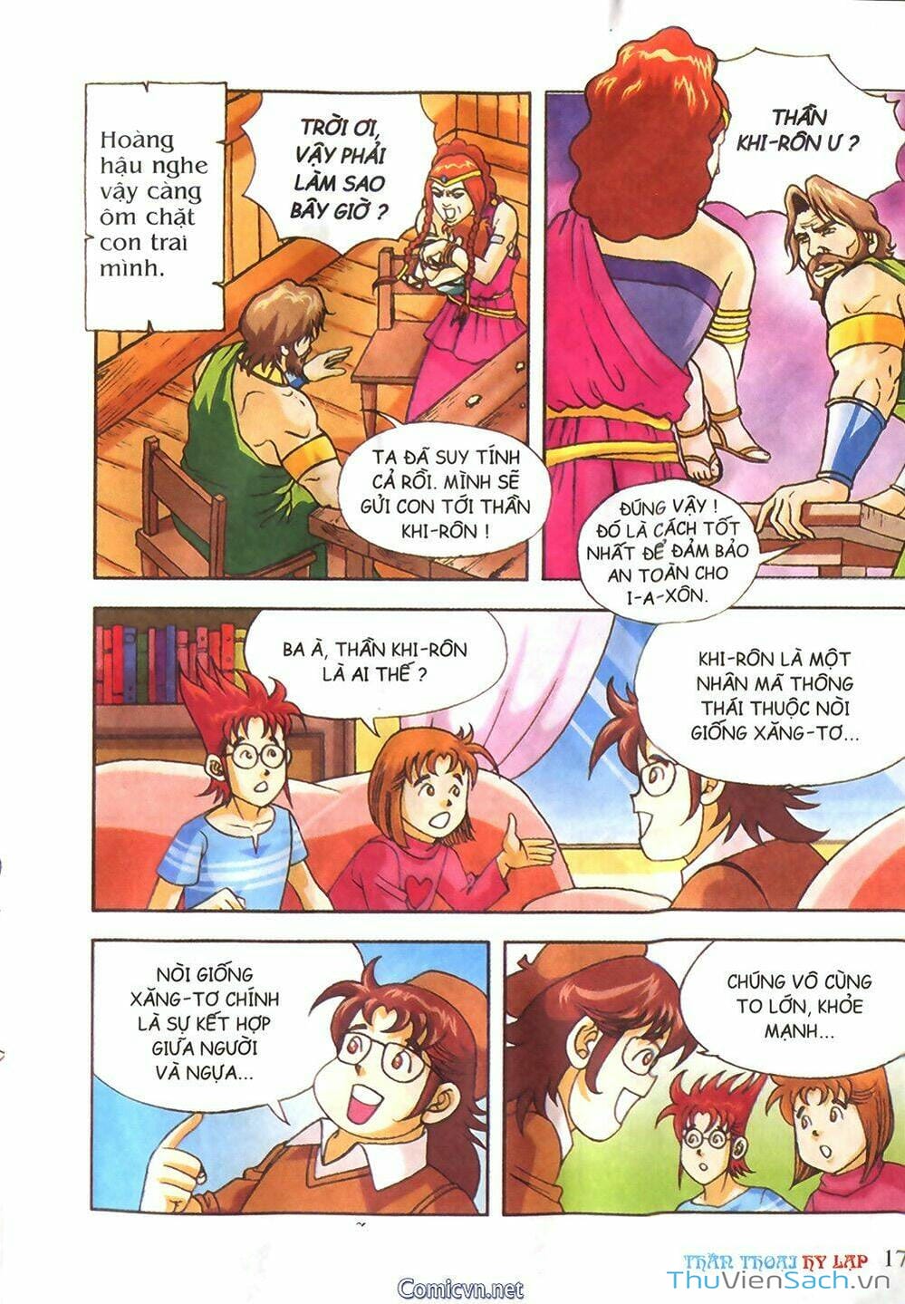 Truyện Tranh Thần Thoại Hy Lạp - Nguồn Gốc Các Vị Thần trang 3