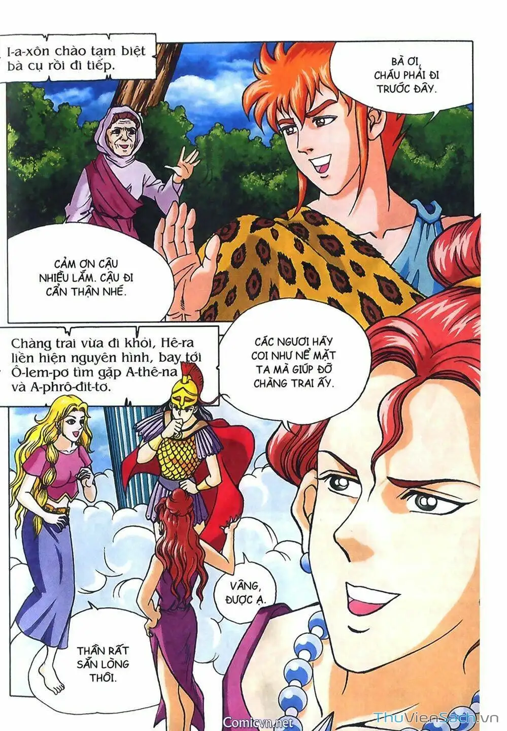 Truyện Tranh Thần Thoại Hy Lạp - Nguồn Gốc Các Vị Thần trang 3