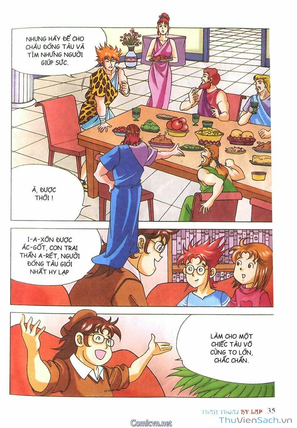 Truyện Tranh Thần Thoại Hy Lạp - Nguồn Gốc Các Vị Thần trang 3