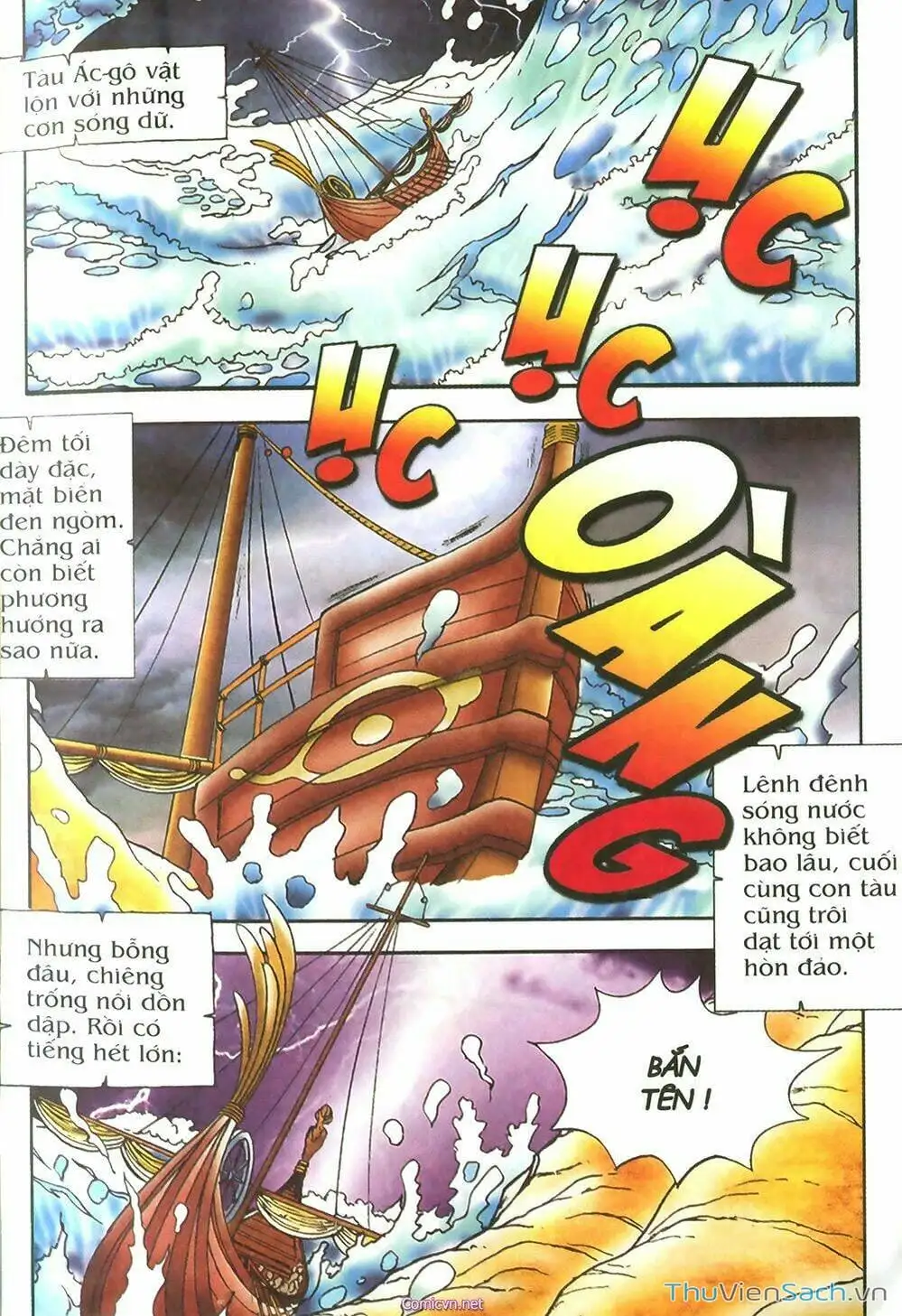 Truyện Tranh Thần Thoại Hy Lạp - Nguồn Gốc Các Vị Thần trang 3