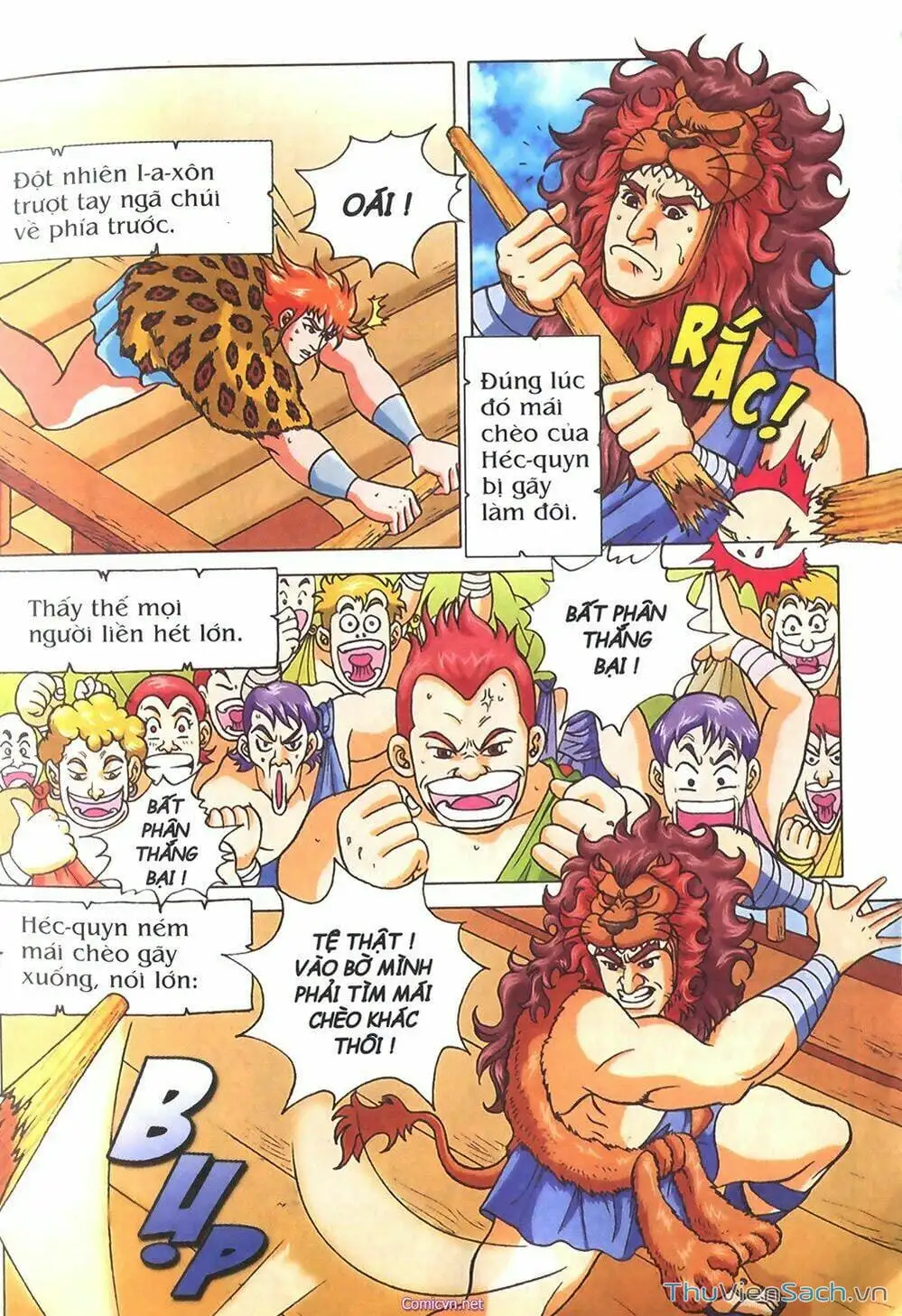 Truyện Tranh Thần Thoại Hy Lạp - Nguồn Gốc Các Vị Thần trang 3