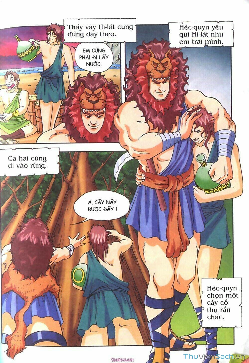 Truyện Tranh Thần Thoại Hy Lạp - Nguồn Gốc Các Vị Thần trang 3