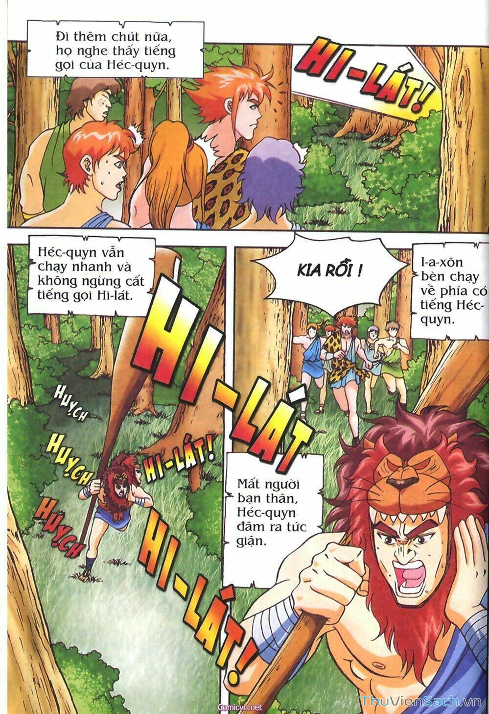 Truyện Tranh Thần Thoại Hy Lạp - Nguồn Gốc Các Vị Thần trang 3