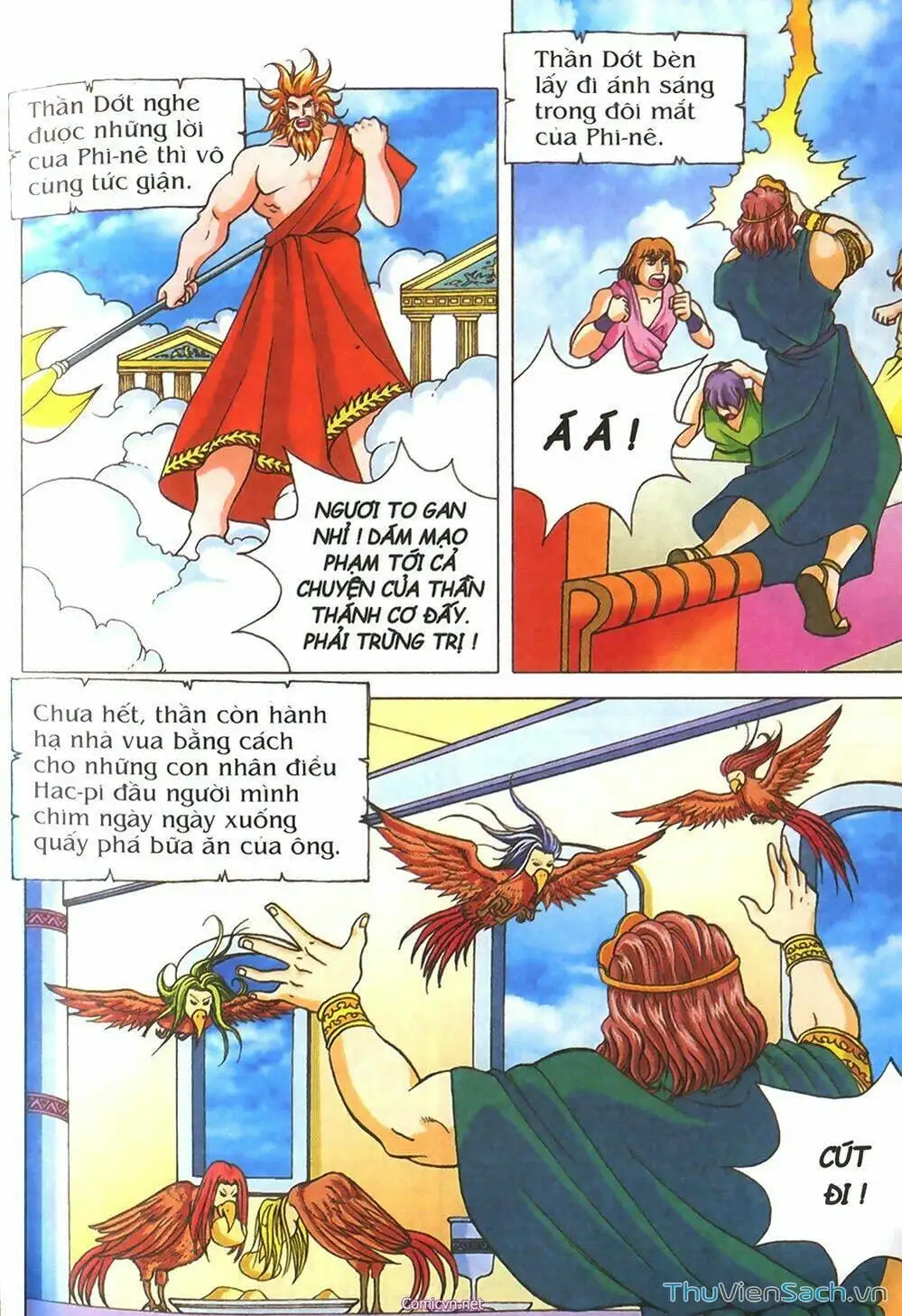 Truyện Tranh Thần Thoại Hy Lạp - Nguồn Gốc Các Vị Thần trang 3