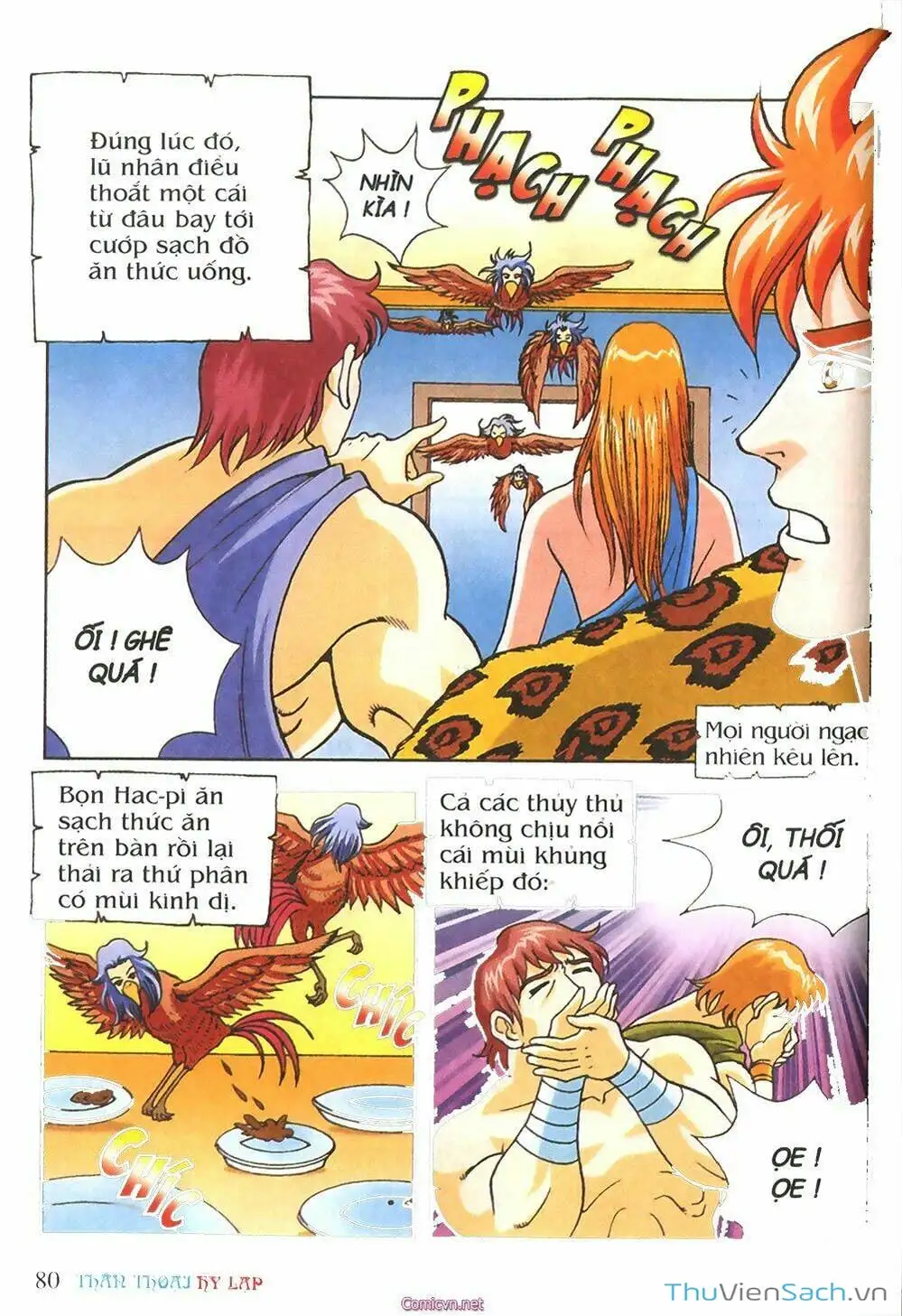 Truyện Tranh Thần Thoại Hy Lạp - Nguồn Gốc Các Vị Thần trang 3