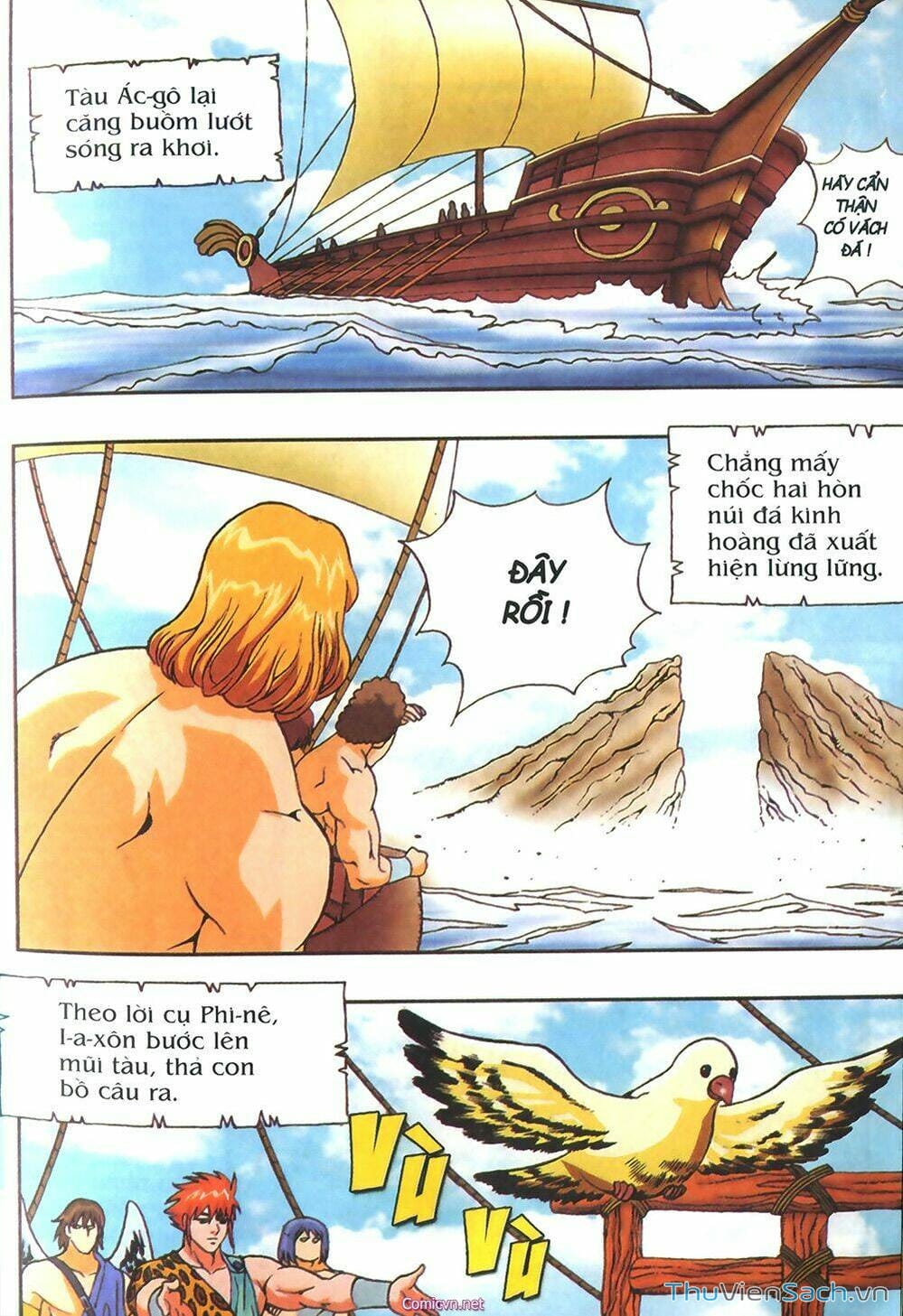 Truyện Tranh Thần Thoại Hy Lạp - Nguồn Gốc Các Vị Thần trang 3