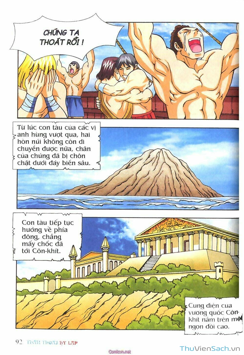 Truyện Tranh Thần Thoại Hy Lạp - Nguồn Gốc Các Vị Thần trang 3