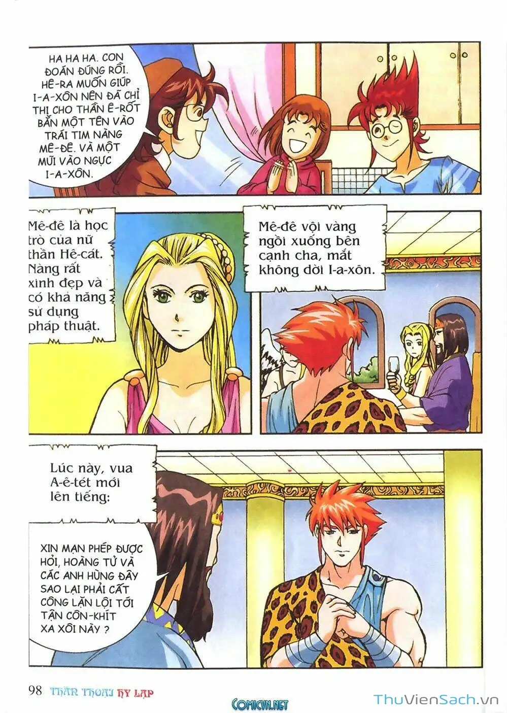 Truyện Tranh Thần Thoại Hy Lạp - Nguồn Gốc Các Vị Thần trang 3