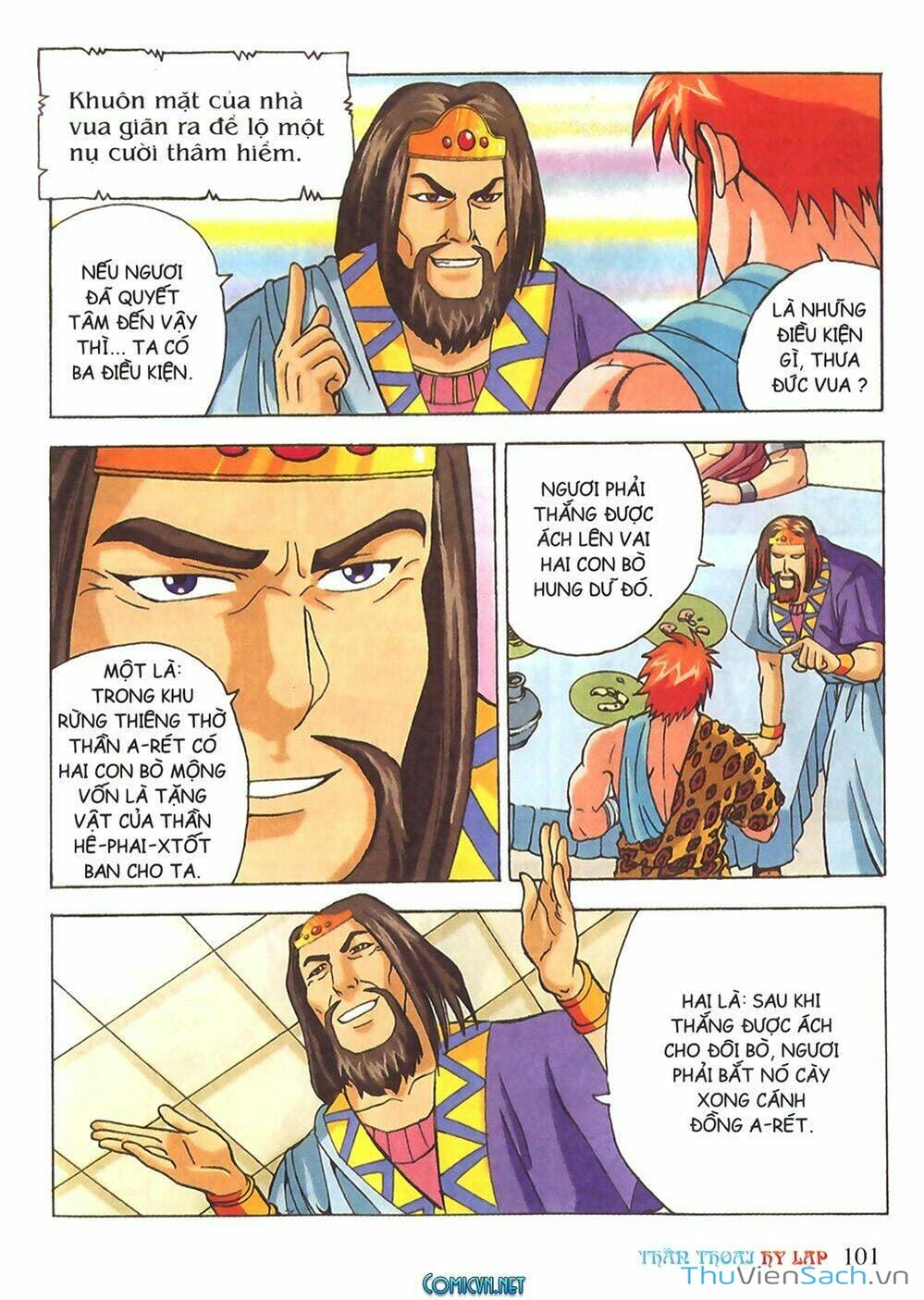 Truyện Tranh Thần Thoại Hy Lạp - Nguồn Gốc Các Vị Thần trang 3