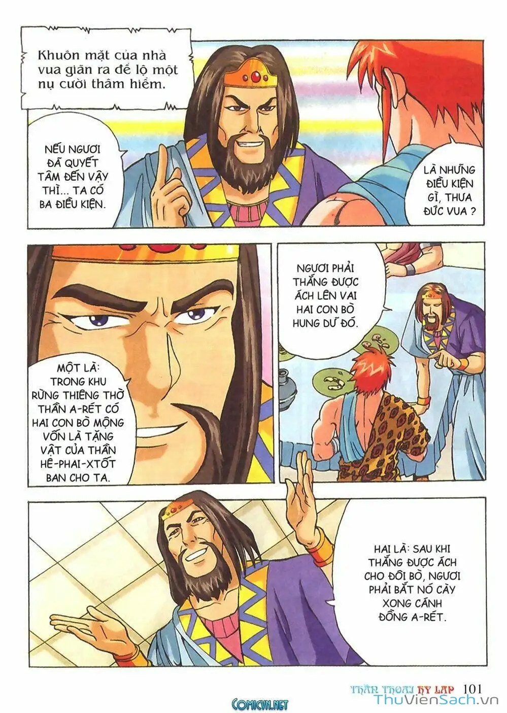 Truyện Tranh Thần Thoại Hy Lạp - Nguồn Gốc Các Vị Thần trang 3