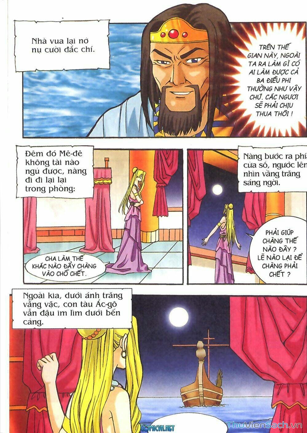 Truyện Tranh Thần Thoại Hy Lạp - Nguồn Gốc Các Vị Thần trang 3