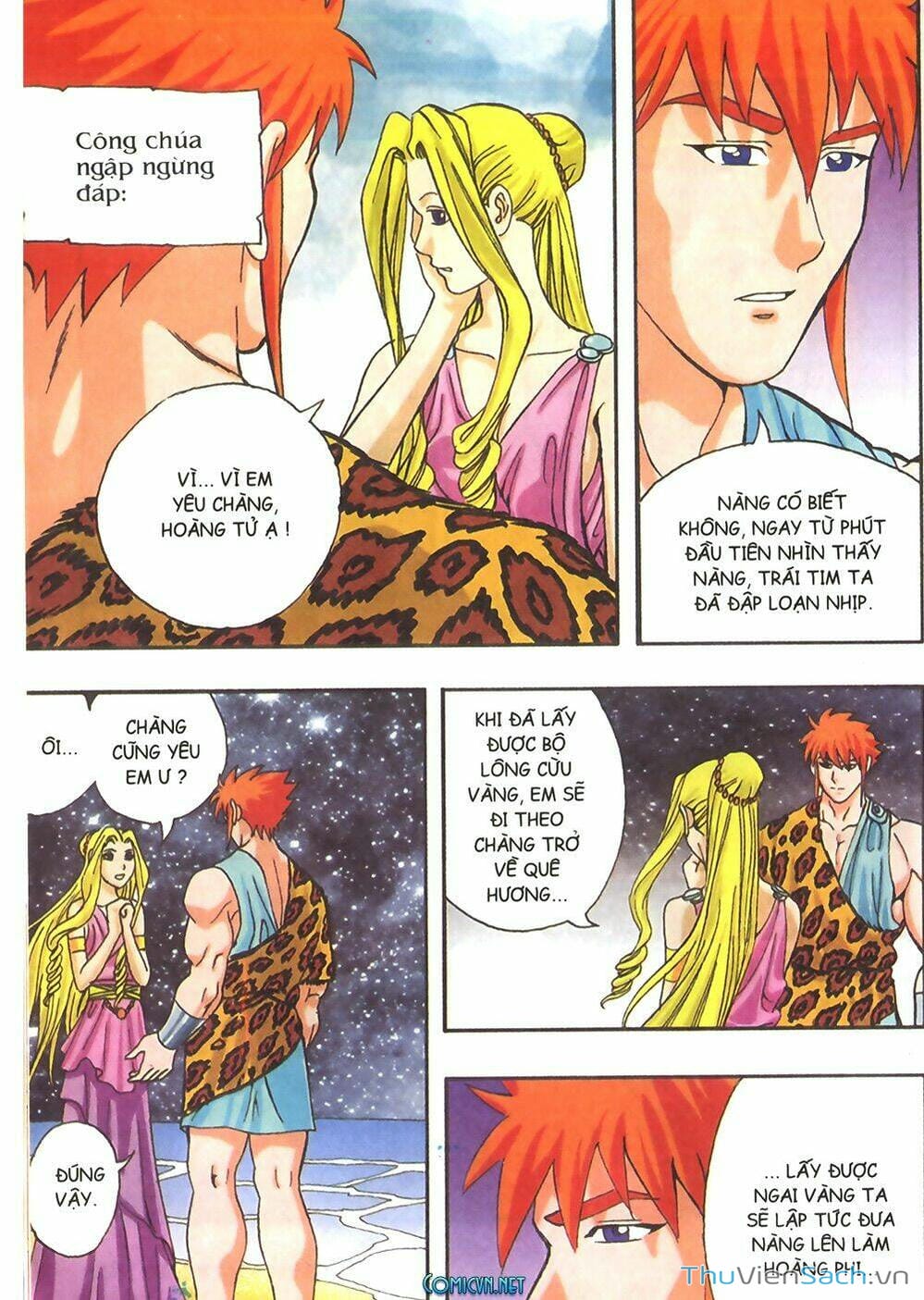 Truyện Tranh Thần Thoại Hy Lạp - Nguồn Gốc Các Vị Thần trang 3