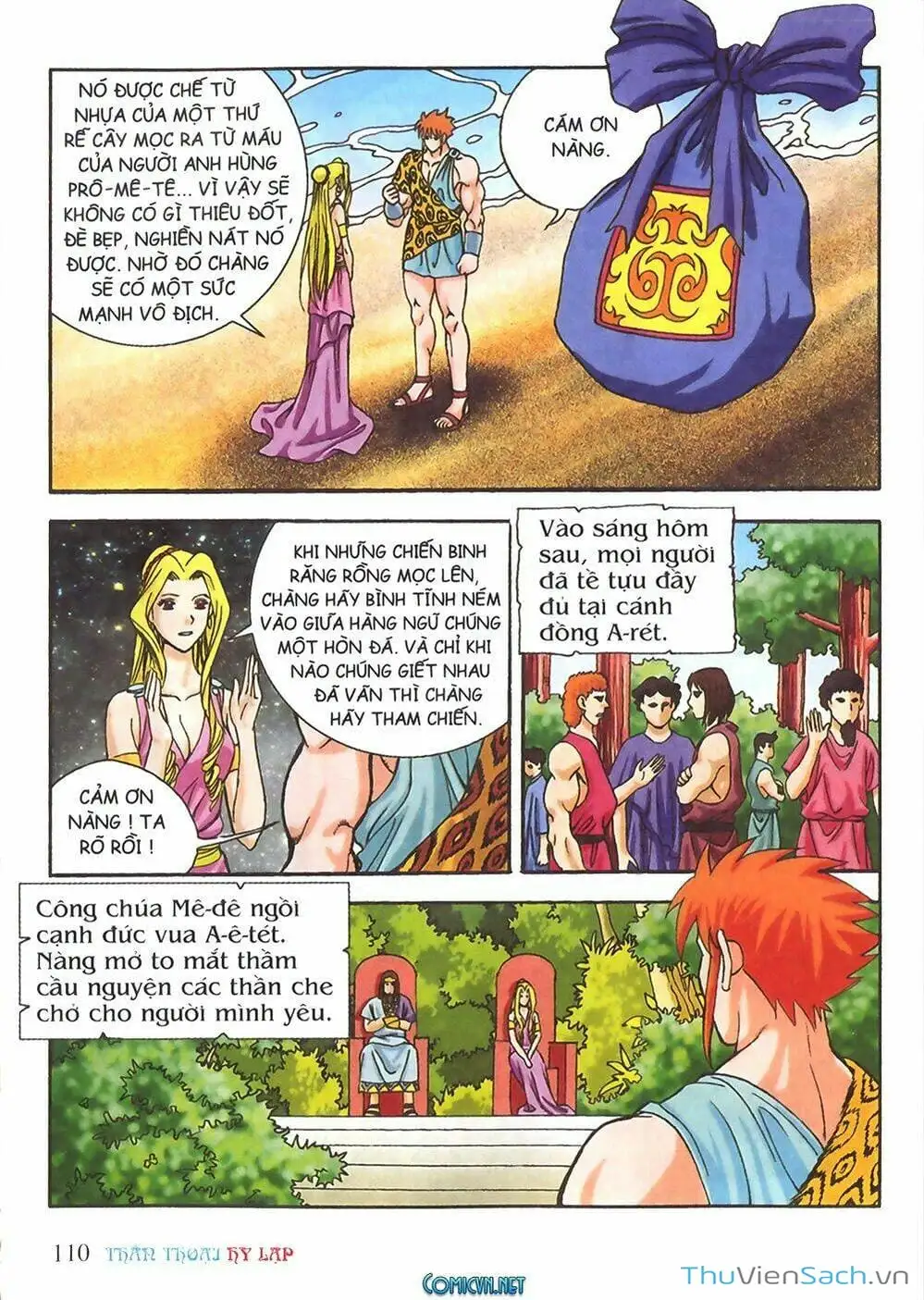 Truyện Tranh Thần Thoại Hy Lạp - Nguồn Gốc Các Vị Thần trang 3